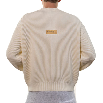 "BY HAND" SWEATER (CREAM)
