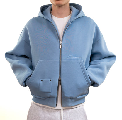 ZIP-UP (BLUE)