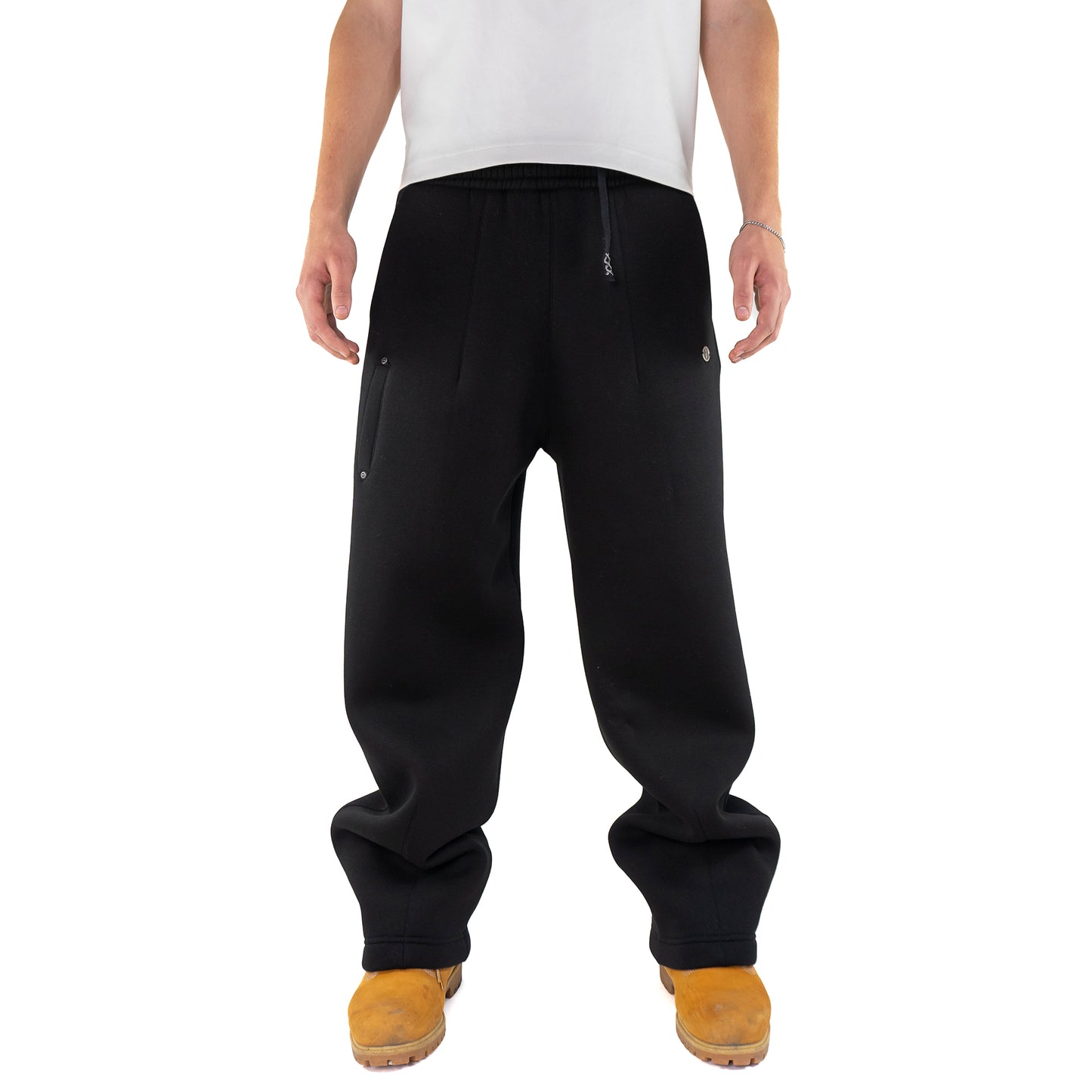 "BY HAND" JOGGERS (BLACK)