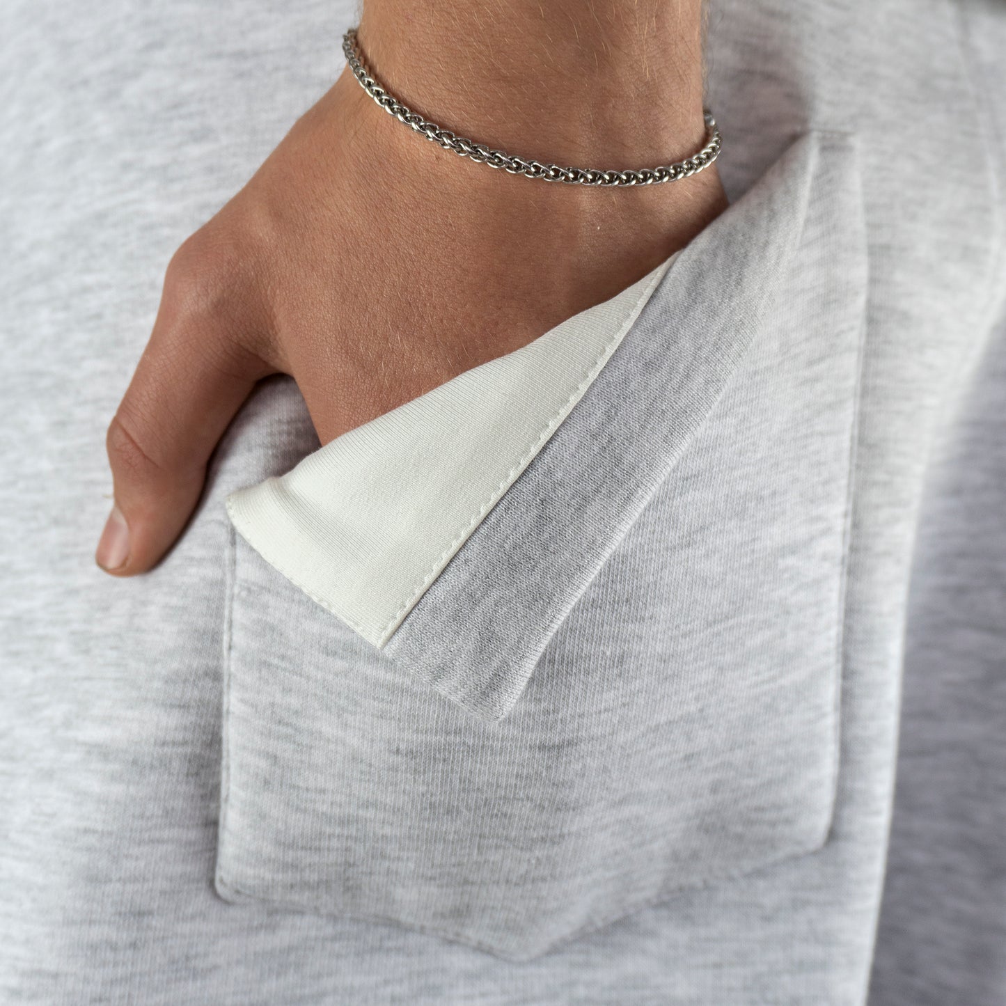 "BY HAND" JOGGERS (GRAY)