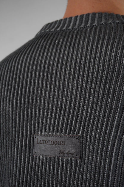 By hand sweater (gray)