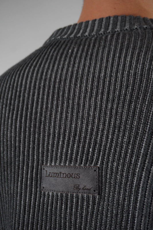 By hand sweater (gray)